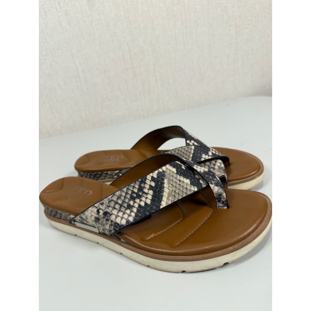 Franco Sarto‎ "Darious" Women's Slip On Sandals Reptile Pattern Size 6.5M - Picture 8 of 14